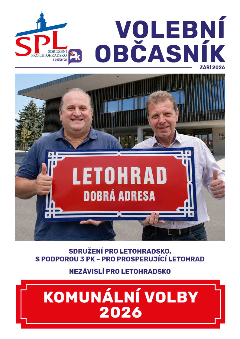 Volební občasník – strana 1